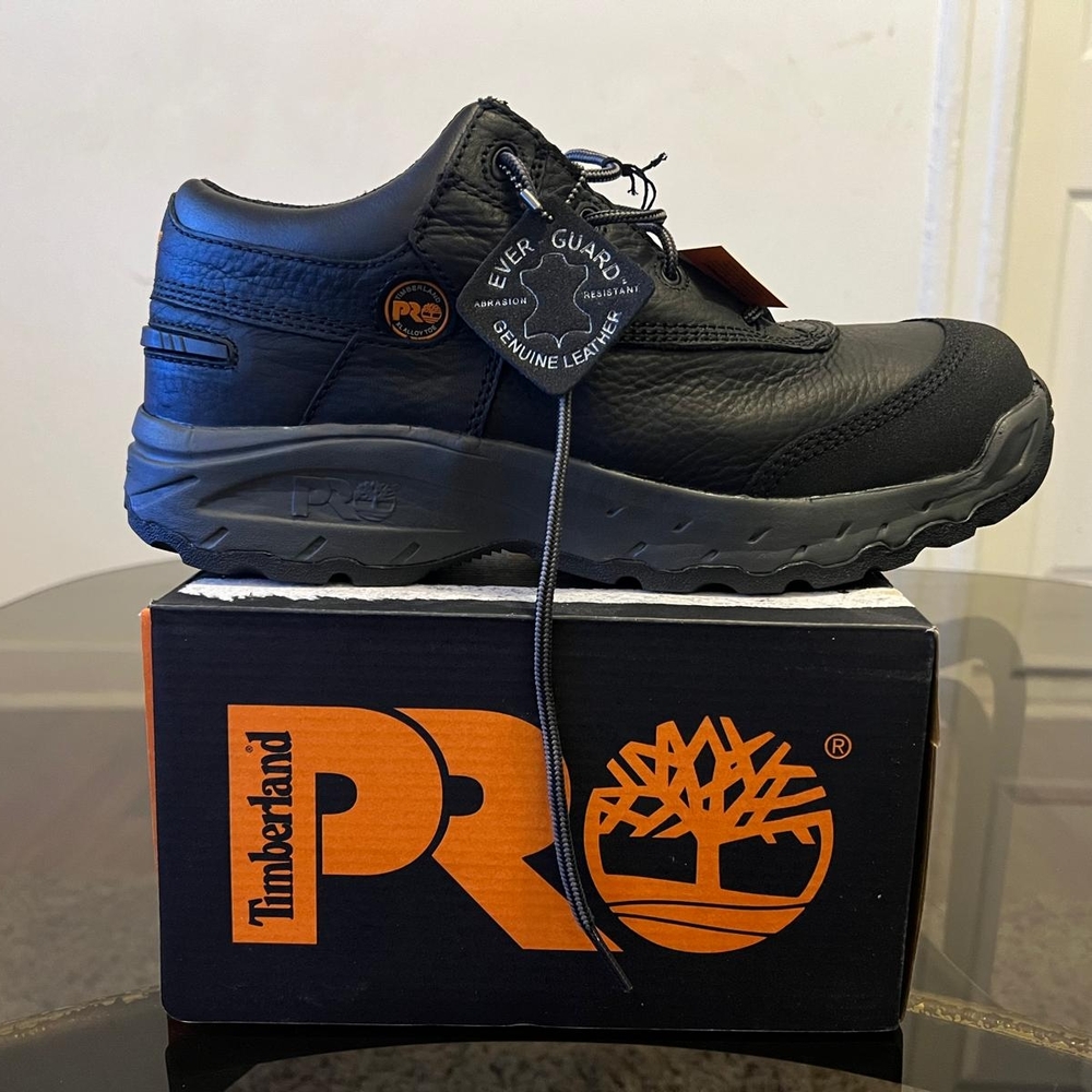 Timberland PRO Black Leather Shoes